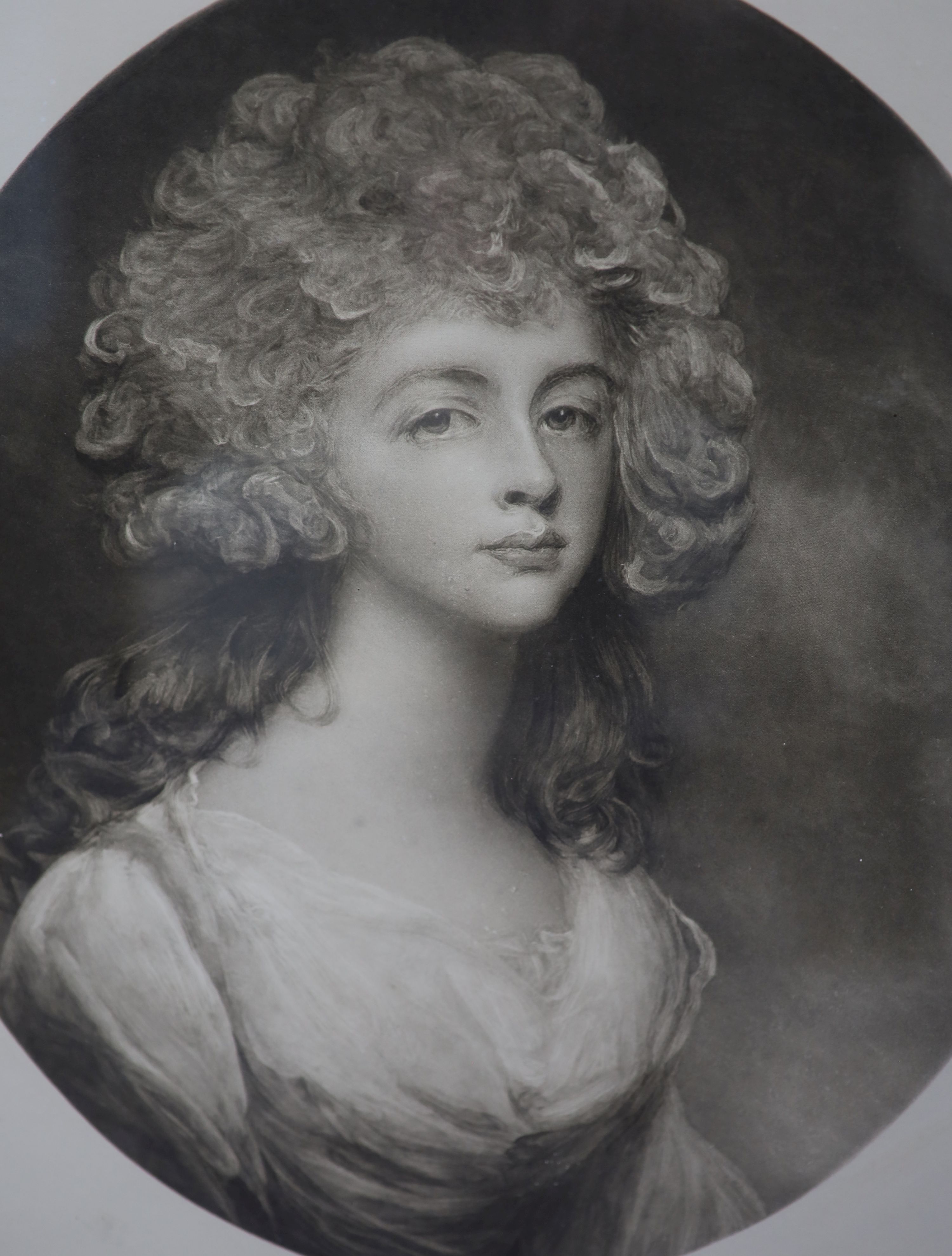 Gerald Robinson, after George Romney Louisa Catherine, Wife of 1st Marquess of Sligo, published 1896, 59.75 x 49.5cm,